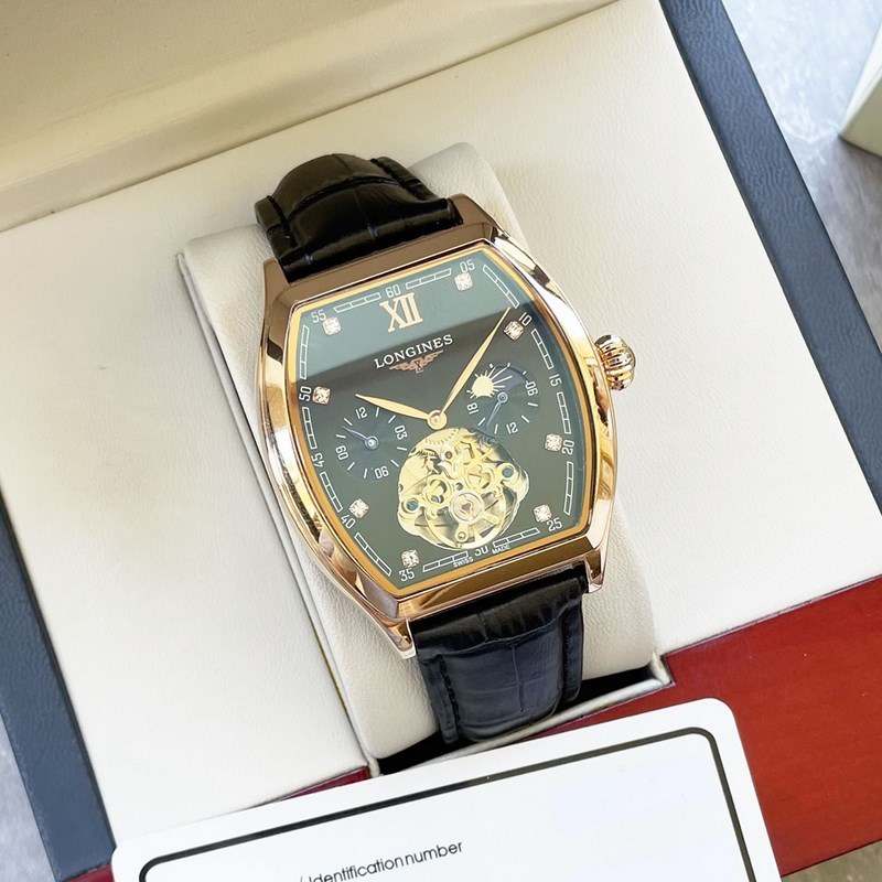 Longines Master Collection Big Faced Tourbillon Moon Phase Men's Replica Watch-2