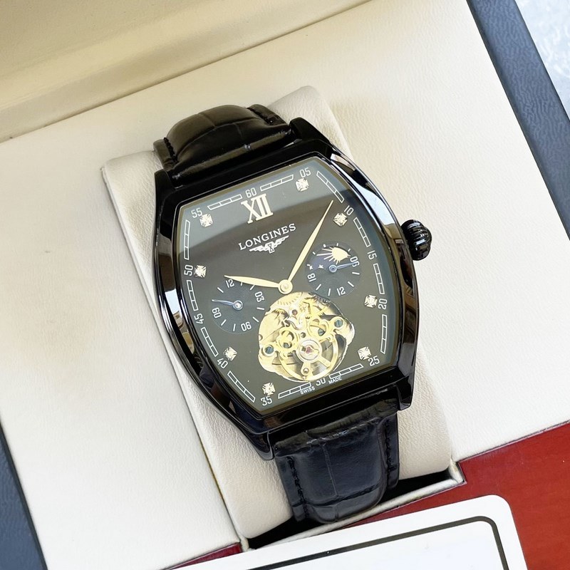 Longines Master Collection Big Faced Tourbillon Moon Phase Men's Replica Watch-4