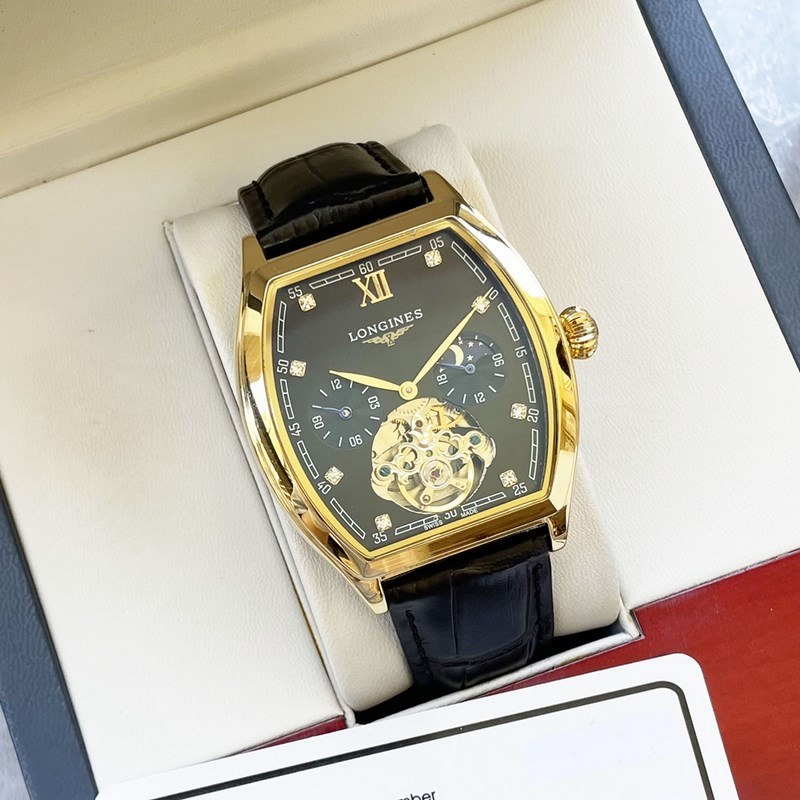 Longines Master Collection Big Faced Tourbillon Moon Phase Men's Replica Watch-5