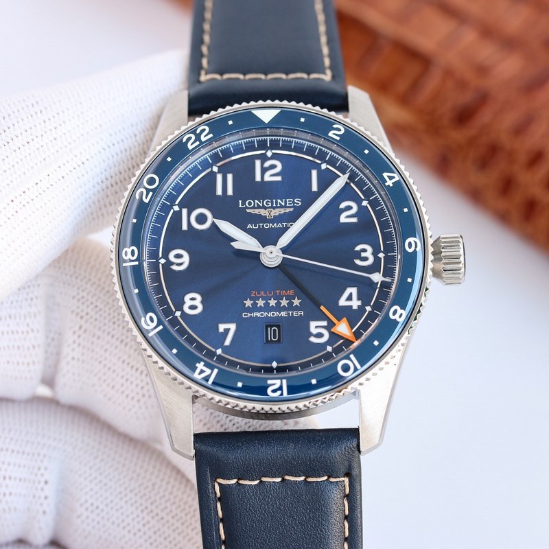 Longines Spirit Zulu Time New Replica Watch with Premium Quality Features-5