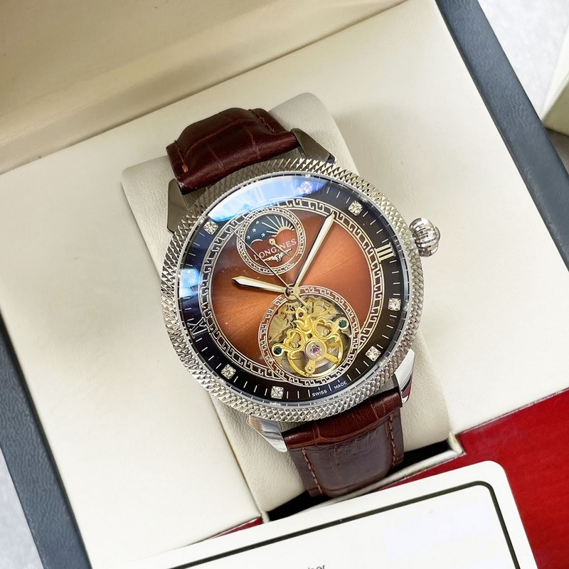 Longines Master Collection Big Tourbillon Moonphase Men's Replica Watch-2