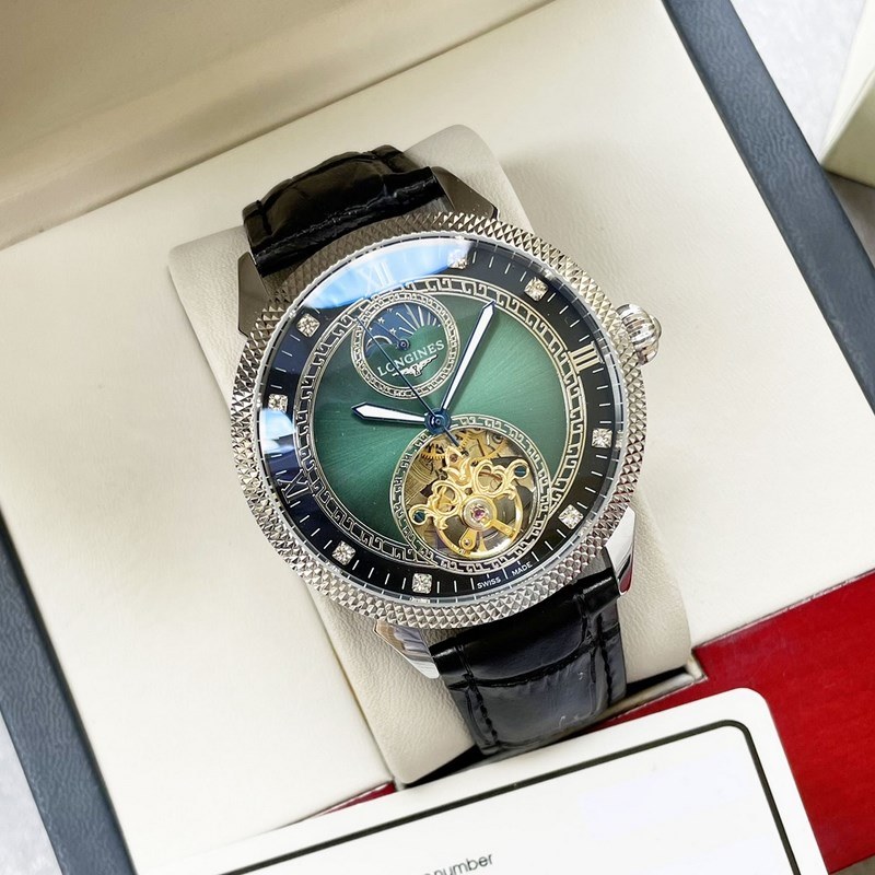 Longines Master Collection Big Tourbillon Moonphase Men's Replica Watch-3