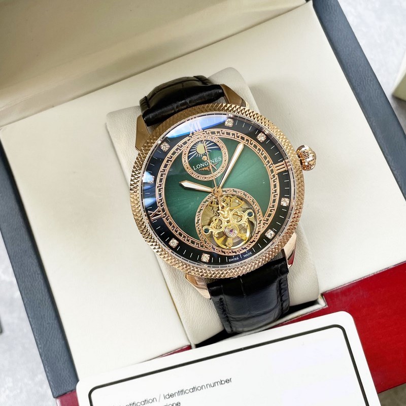 Longines Master Collection Big Tourbillon Moonphase Men's Replica Watch-4