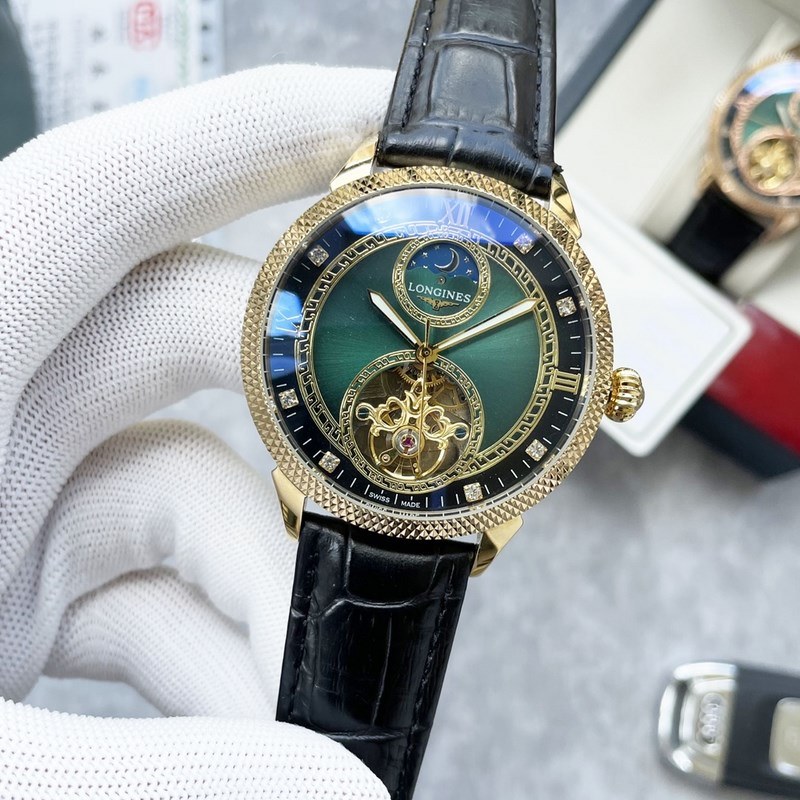 Longines Master Collection Big Tourbillon Moonphase Men's Replica Watch-5