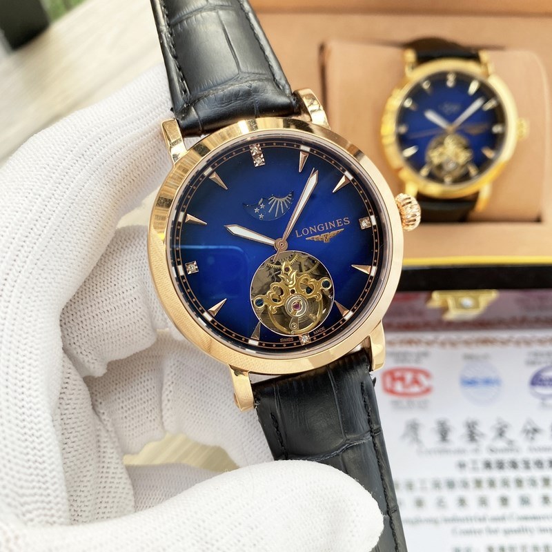 Longines Master Collection Moonphase Tourbillon Men's Replica Watch-1