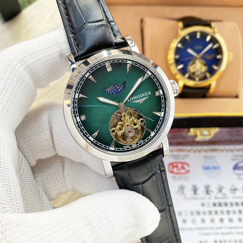 Longines Master Collection Moonphase Tourbillon Men's Replica Watch-4