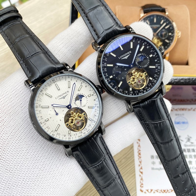 Longines Master Collection Moonphase Tourbillon Men's Replica Watch-5