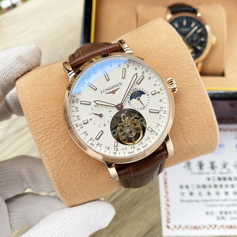 Longines Master Collection Moonphase Tourbillon Men's Replica Watch-6