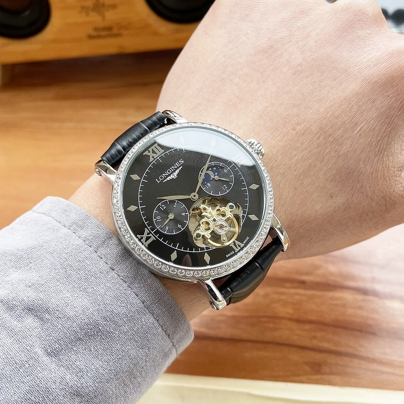 Longines Master Collection Big Tourbillon Moon Phase Men's Replica Watch-2