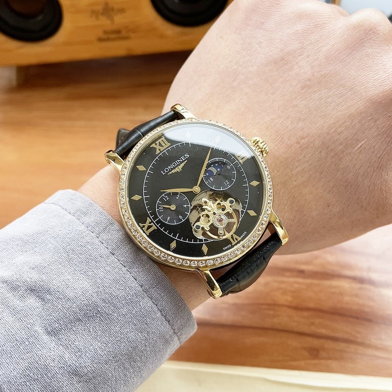 Longines Master Collection Big Tourbillon Moon Phase Men's Replica Watch-3