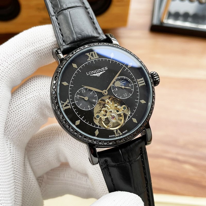 Longines Master Collection Big Tourbillon Moon Phase Men's Replica Watch-5