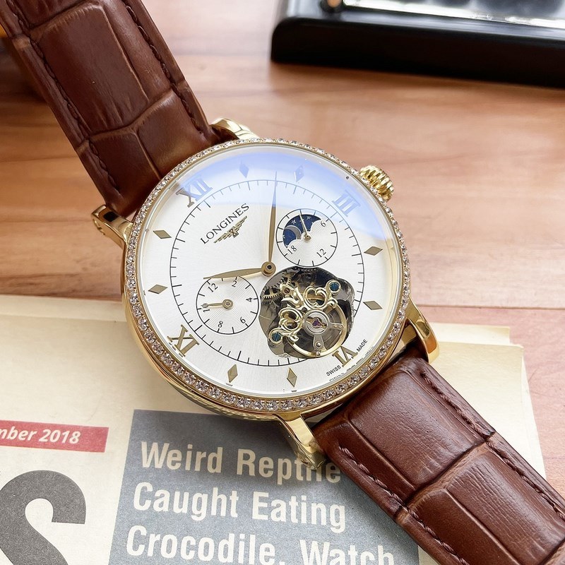 Longines Master Collection Big Tourbillon Moon Phase Men's Replica Watch-6