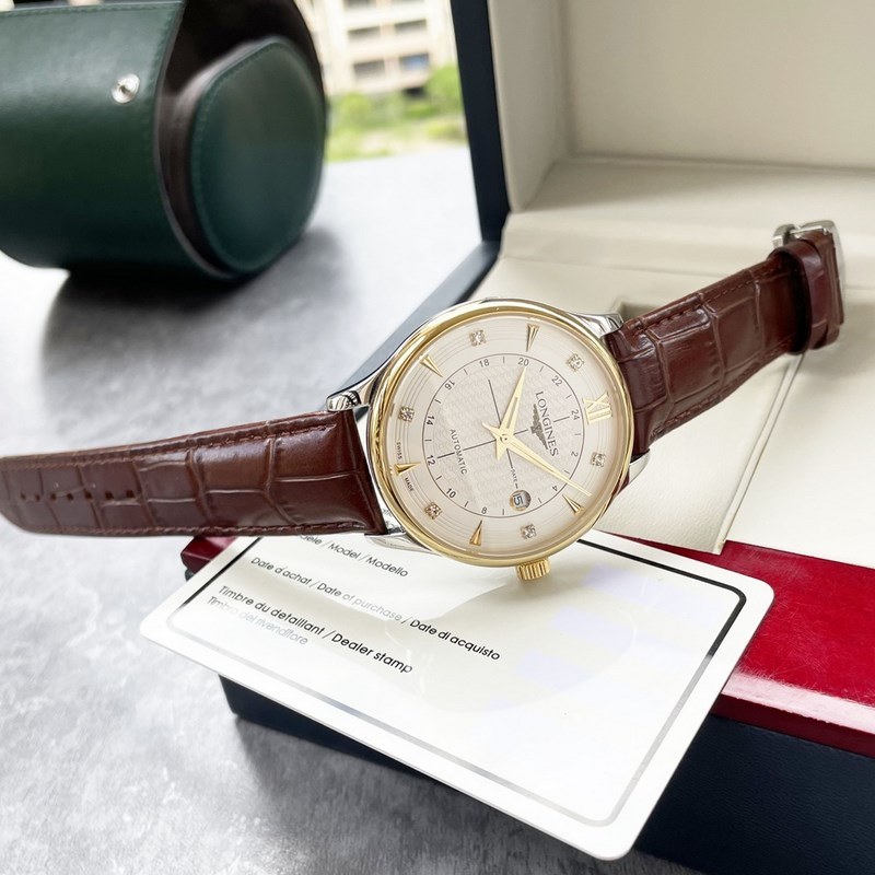 Longines Master Collection Classic Men's Replica Watch Large Three-Hand Design-5