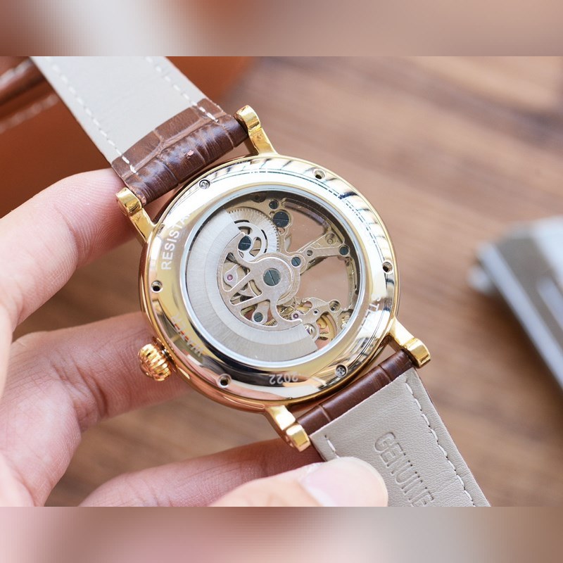 Longines Master Collection Skeleton Men's Replica Watch Luxury Timepiece-8