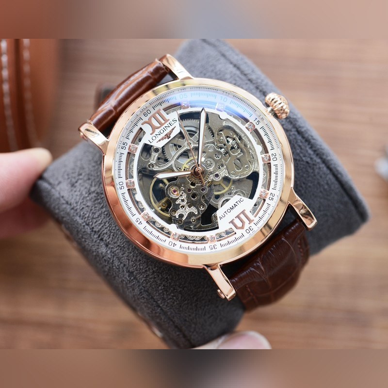 Longines Master Collection Skeleton Men's Replica Watch-5