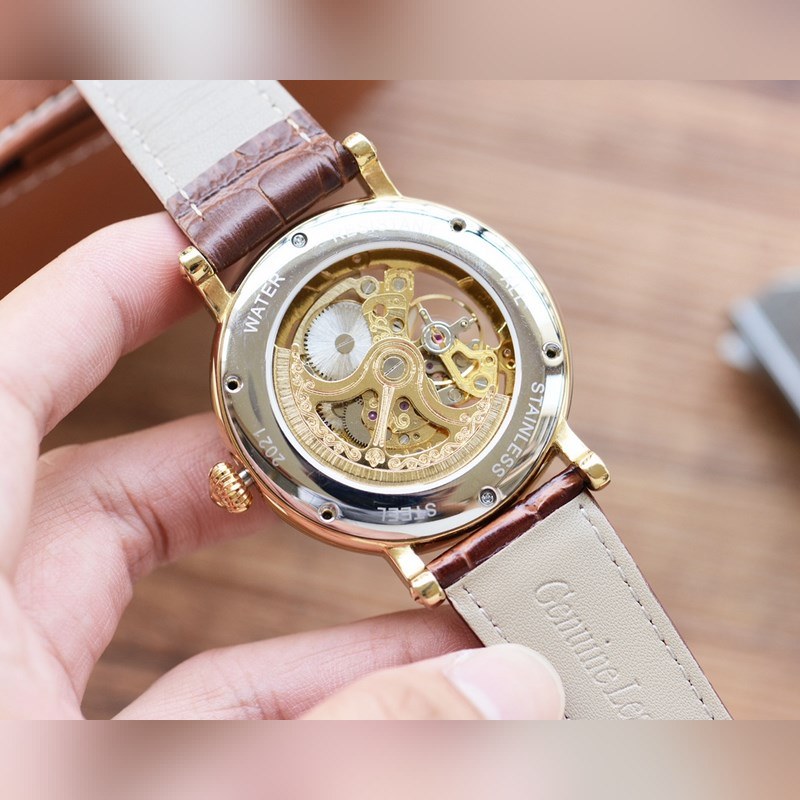 Longines Master Collection Skeleton Men's Replica Watch-8