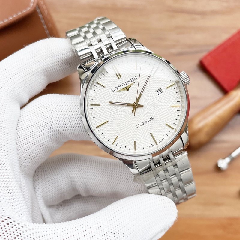 Longines Master Collection Men's Replica Watch Three-Hand Luxury Timepiece-3