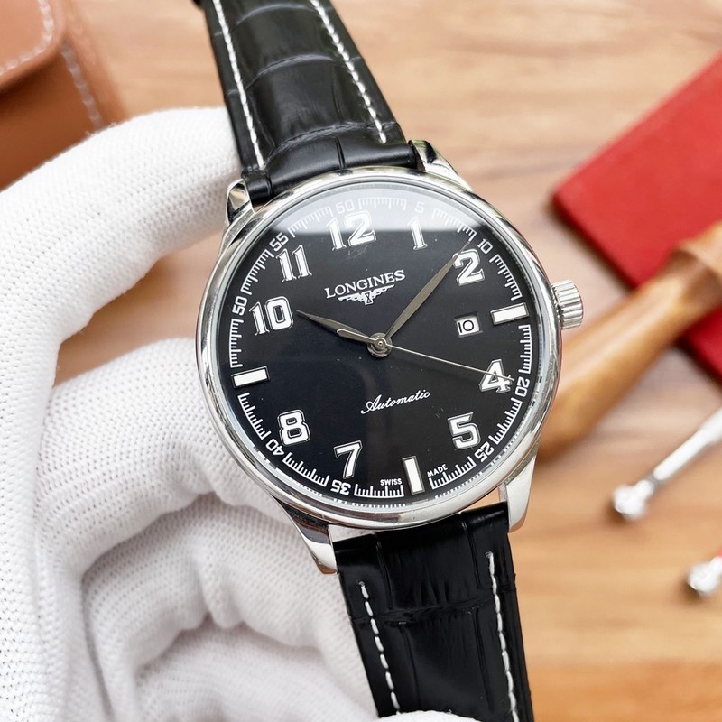 Longines Master Collection Men's Replica Watch Three-Hand Luxury Timepiece-1