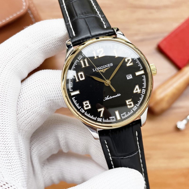 Longines Master Collection Men's Replica Watch Three-Hand Luxury Timepiece-3