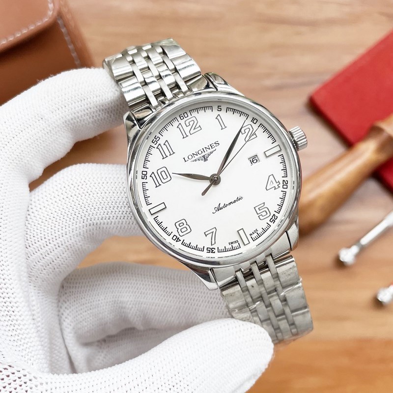 Longines Master Collection Men's Replica Watch Three-Hand Luxury Timepiece-4