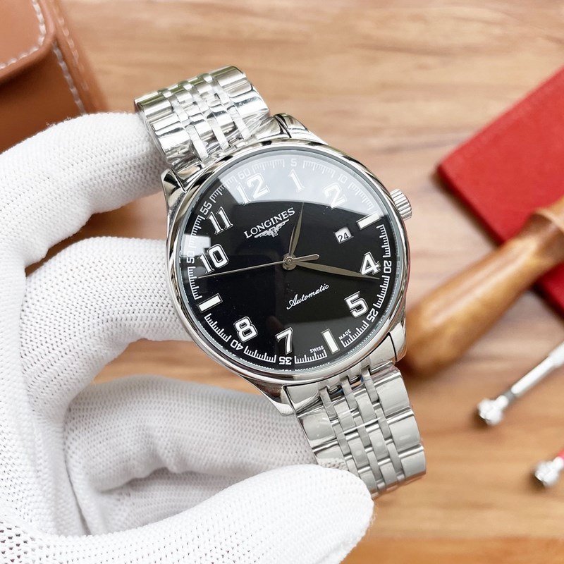 Longines Master Collection Men's Replica Watch Three-Hand Luxury Timepiece-5