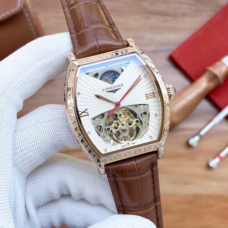 Longines Master Collection Big Tourbillon Men's Replica Watch-5