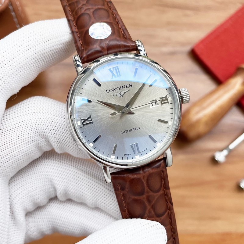 Longines Master Collection Men's Three-Hand Replica Watch Premium Quality-4