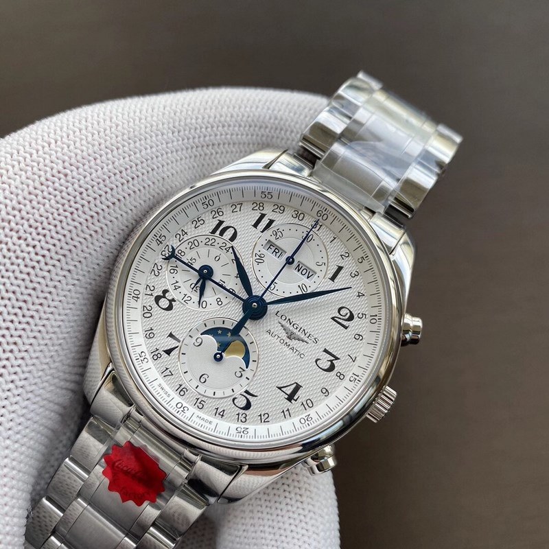 Longines Master Collection Moonphase Date Chronograph Authentic Features Aaron Kwok Style-2