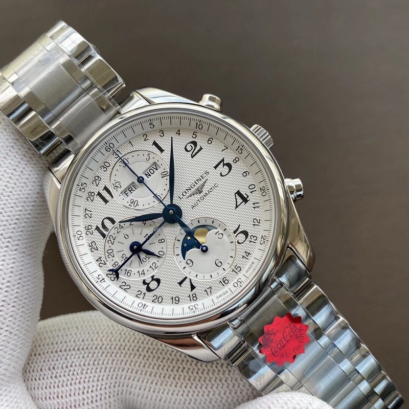 Longines Master Collection Moonphase Date Chronograph Authentic Features Aaron Kwok Style-3