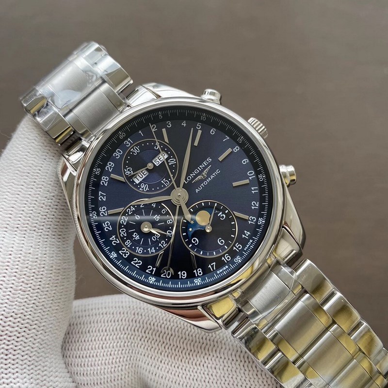Longines Master Collection Moonphase Chronograph Authentic Features Aaron Kwok Model-3