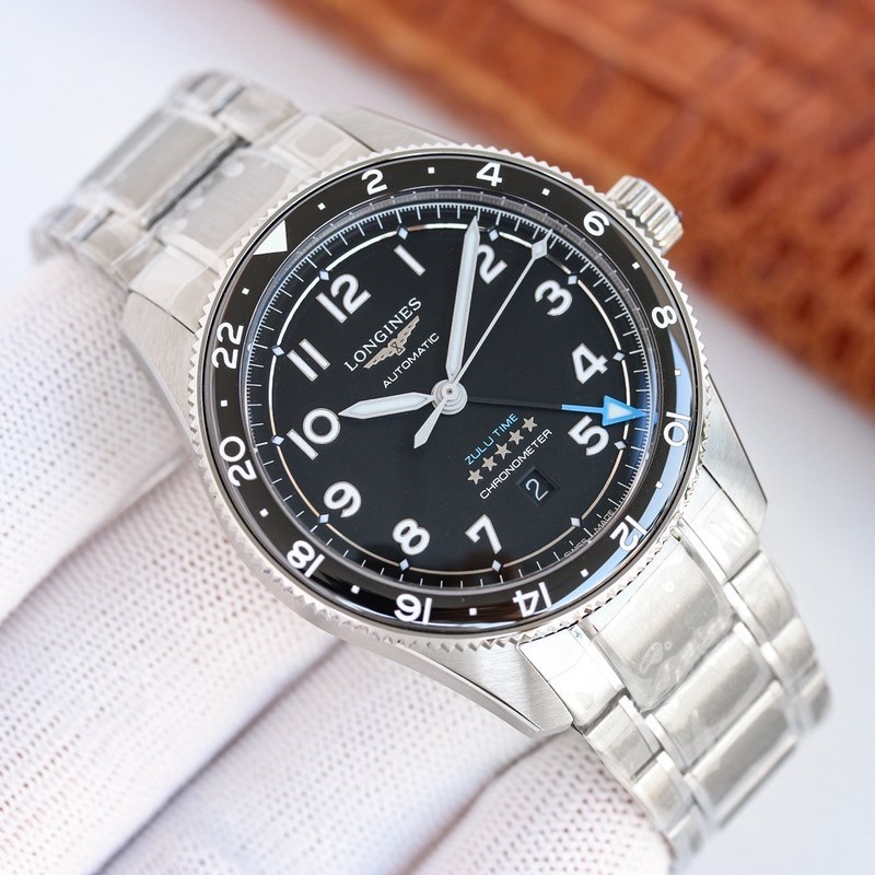 Longines Spirit Zulu Time Replica Watch New High-Quality Features-2
