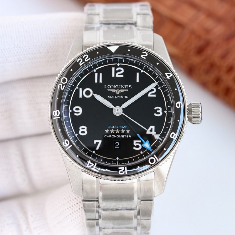 Longines Spirit Zulu Time Replica Watch New High-Quality Features-3