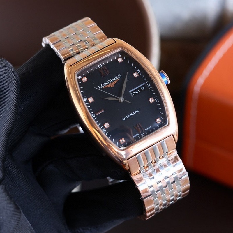 Longines Master Collection Classic Men's Replica Watch with Big Three Hands-3