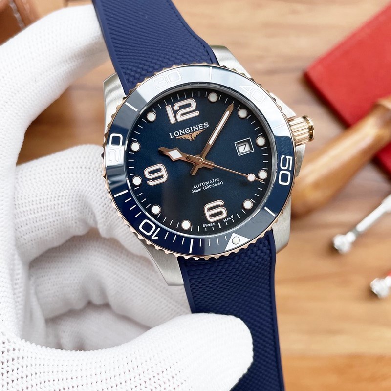 Longines Conquest Dive Master Premium Dive Replica Watch with Unique Card Feature-4