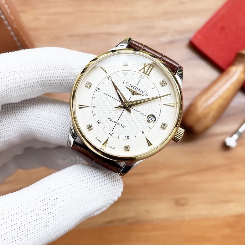 Longines Master Collection Men's Replica Watch Three-Hand Luxury Timepiece-6