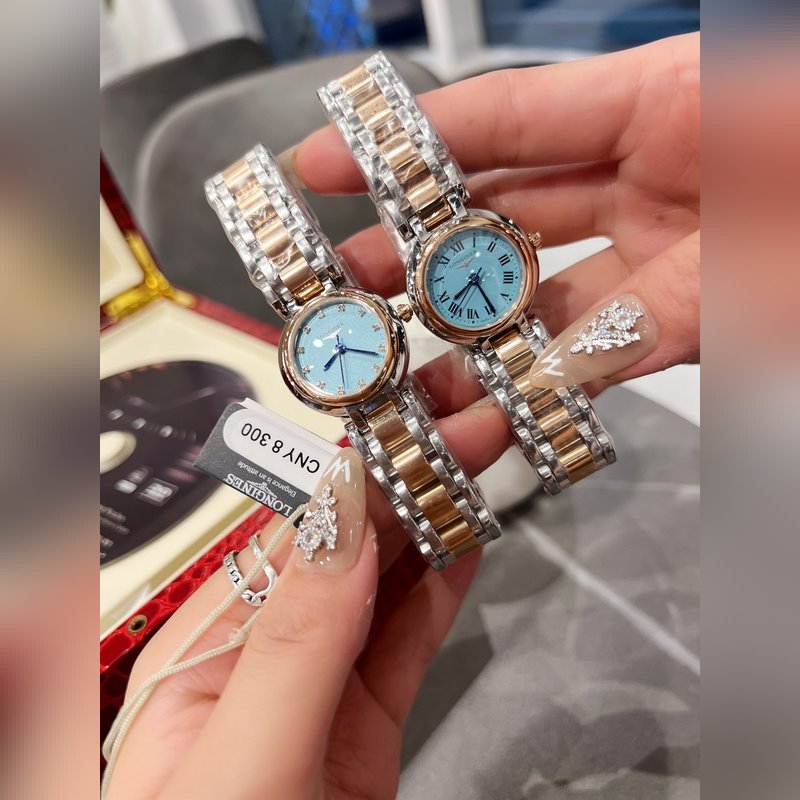 Longines Conquest Classic 26.5mm Moonphase Replica Watch Elegant Design-5