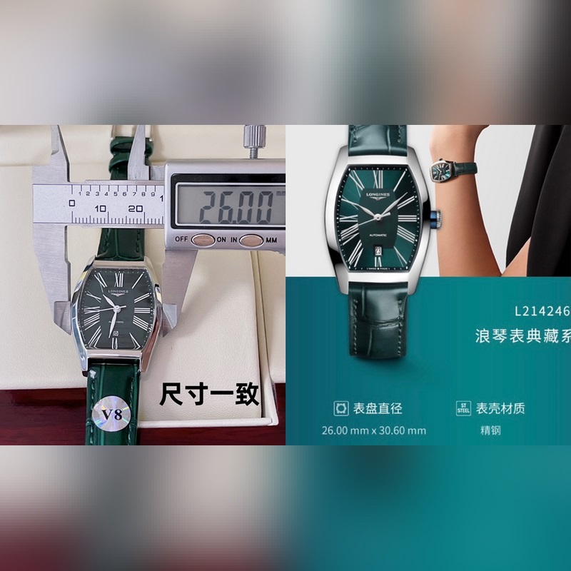 Longines Heritage Collection V8 Taiwan 2022 Limited Edition Replica Watch-7