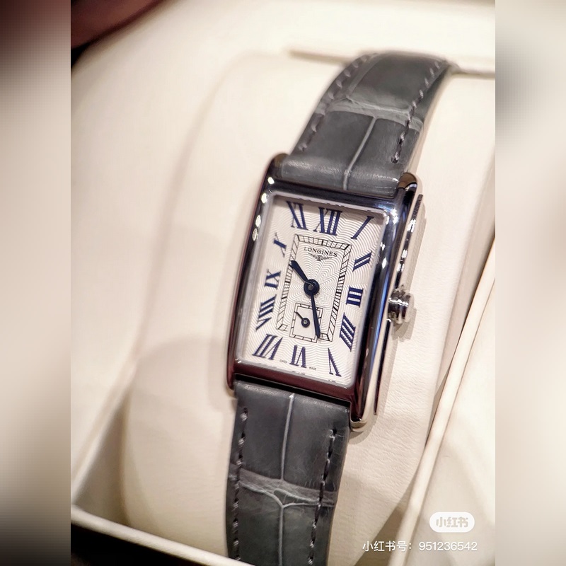 Longines DolceVita Misty Gray Replica Watch Elegant and Versatile Design-6