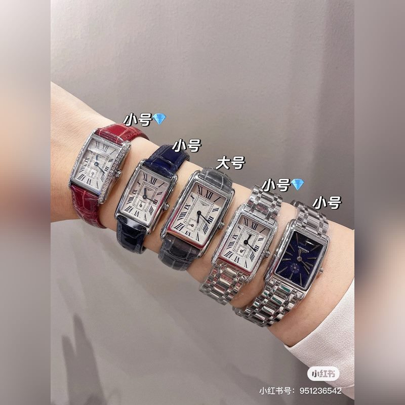 Longines DolceVita Misty Gray Replica Watch Elegant and Versatile Design-7