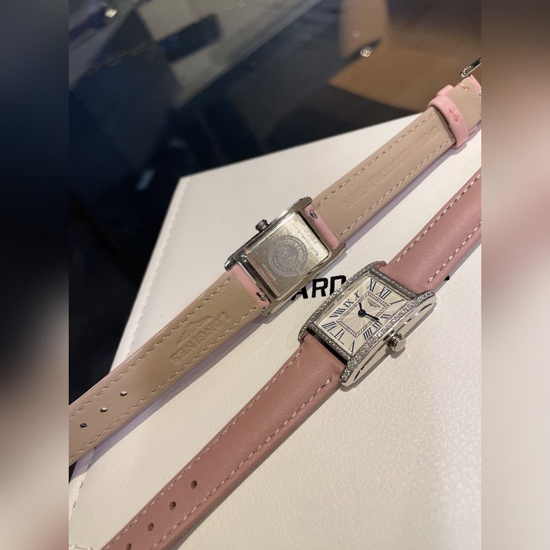 Longines Master Collection Elegant Two-Hand Women's Replica Watch 316 Stainless Steel Bracelet-7