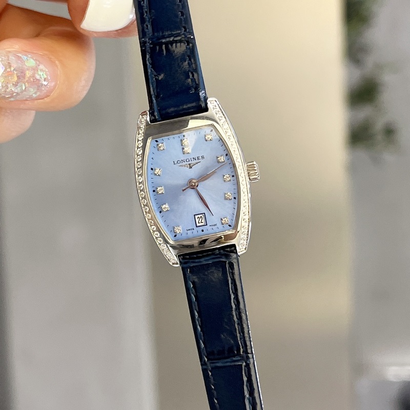 Longines Master Collection L2.155.4.71.5 Blue Dial Barrel-Shaped Stainless Steel Replica Watch-4