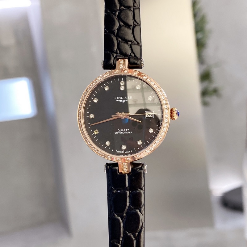 Longines Master Collection 1949 Ultra-Thin Elegant Gold Replica Watch-2