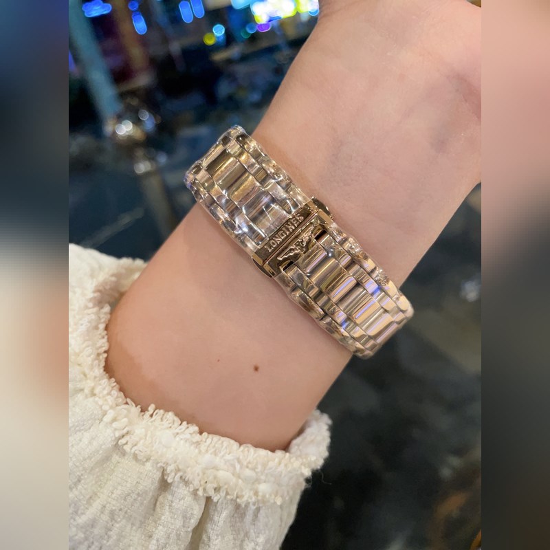 Longines Heart Moon Series Quartz Women's Replica Watch Minimalist Elegant Timepiece-8