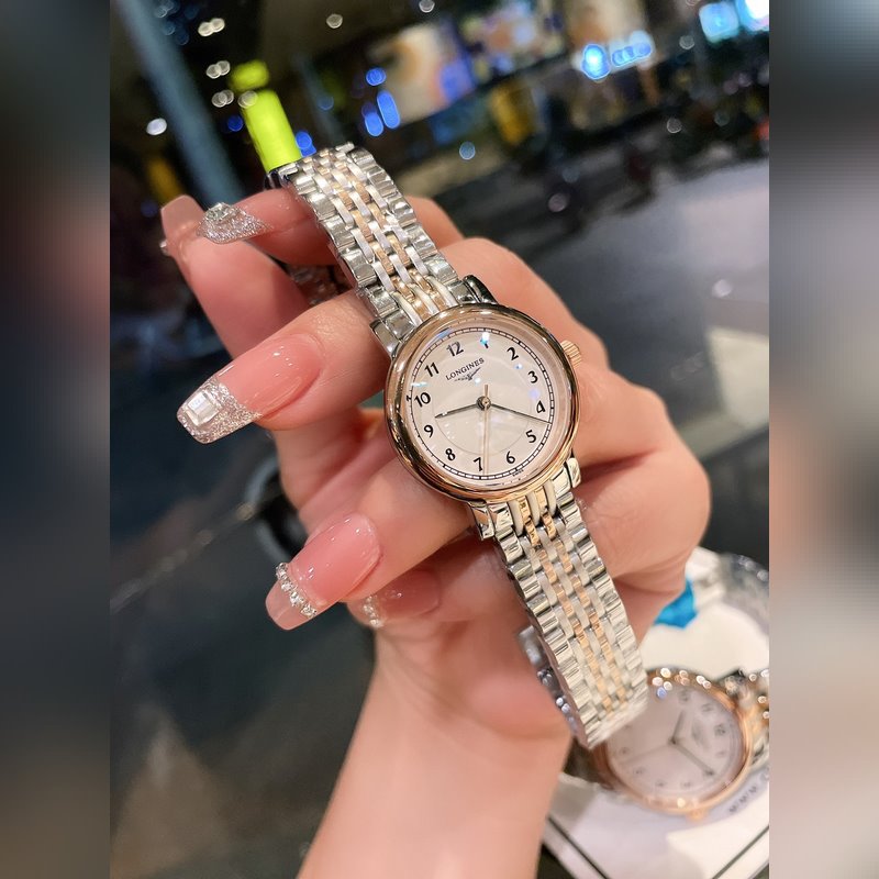 Longines Couple Replica Watch Elegant Vintage Design with Delicate Dial Details-3