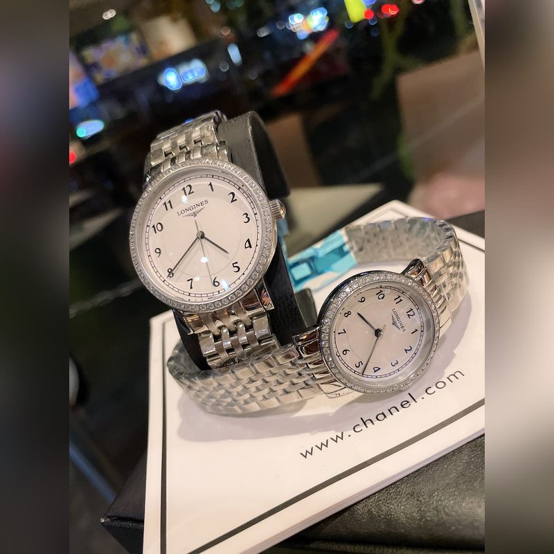 Longines Couple Replica Watch Elegant Vintage Design with Delicate Details-7