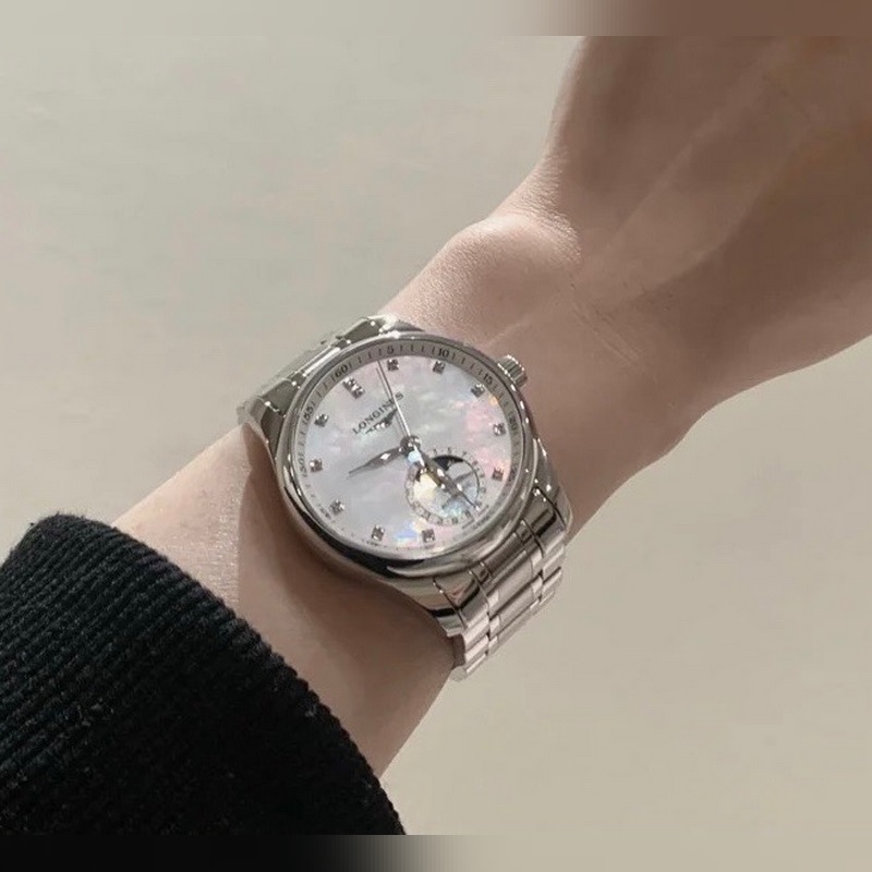 Longines Master Collection Lady Moonphase Replica Watch Zhao Liying Style-4