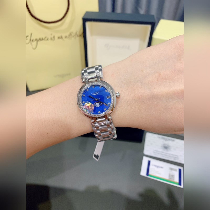 Longines Conquest Classic Special Promotion with Leather Strap Gift-6