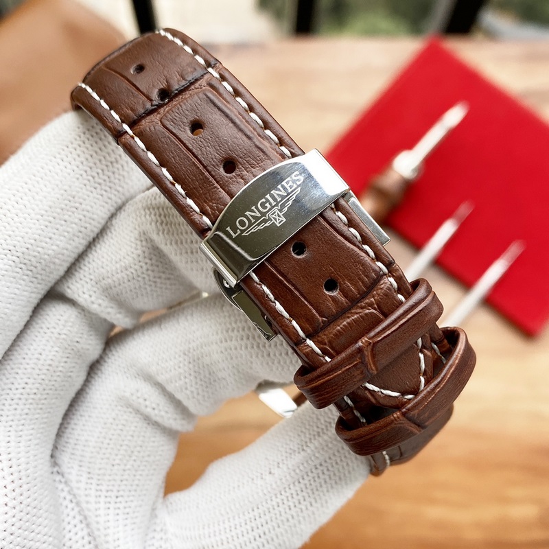 Longines Classic Men's Replica Watch Elegant Big Three Hands Design Superior Quality-8