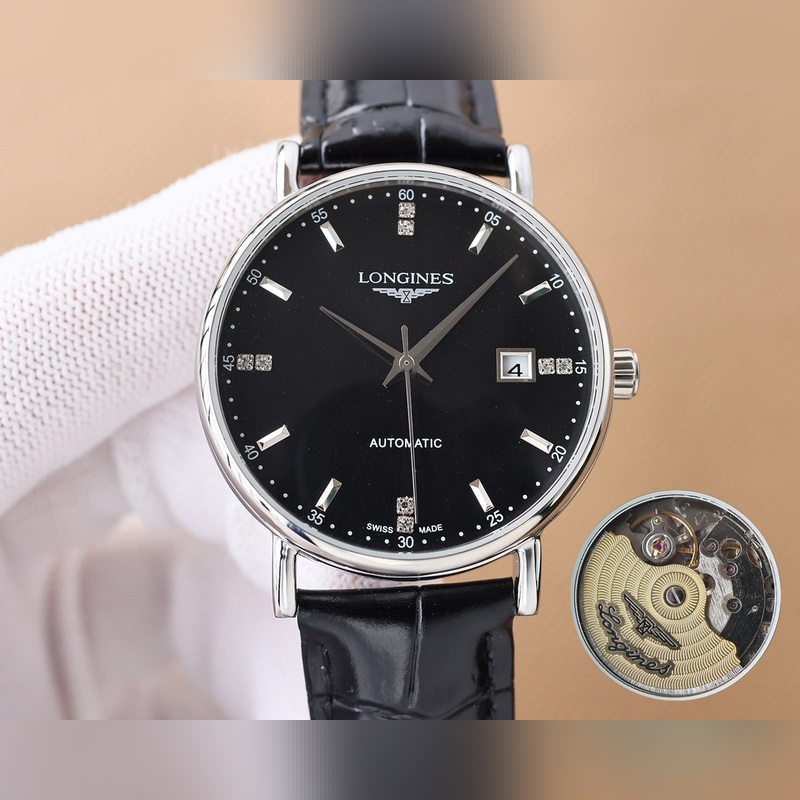 Longines Men's Replica Watch Elegant High-Quality Best Seller-4