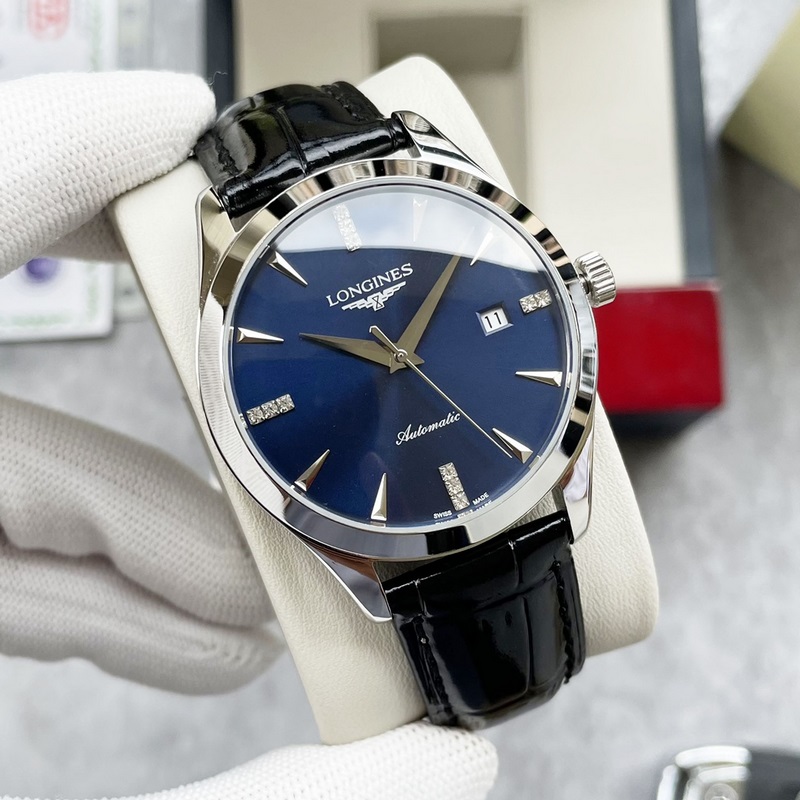 Longines Classic Men's Replica Watch Elegant Big Three Hands Design Superior Quality-3
